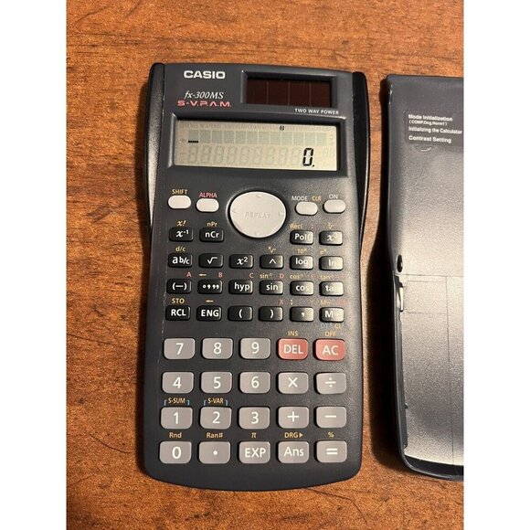 Casio FX-300MS Scientific Calculator Solar Powered‎ With Cover S-V.P.A.M. - Picture 5 of 5